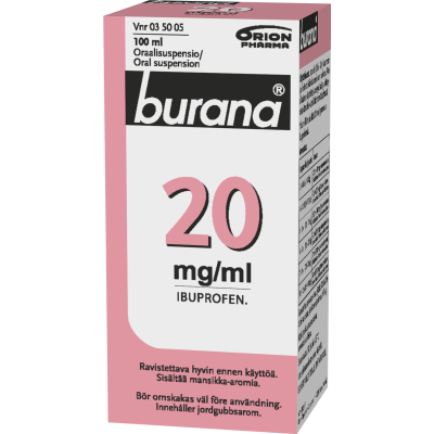 BURANA oraalisuspensio 20 mg/ml 100 ml