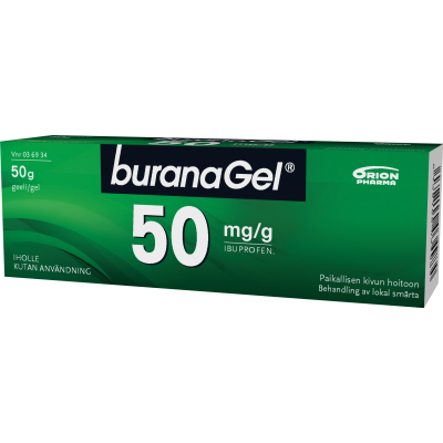 BURANAGEL geeli 50 mg/g 50 g