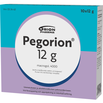 PEGORION 12 G 10 x 12 g
