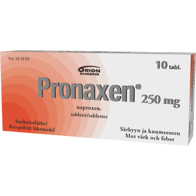 PRONAXEN tabletti 250 mg 10 fol
