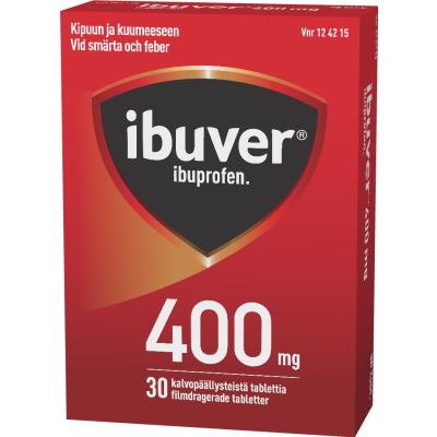 IBUVER tabletti, kalvopäällysteinen 400 mg 30 fol