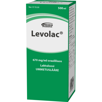 LEVOLAC oraaliliuos 670 mg/ml 500 ml