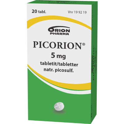 PICORION tabletti 5 mg 20 fol