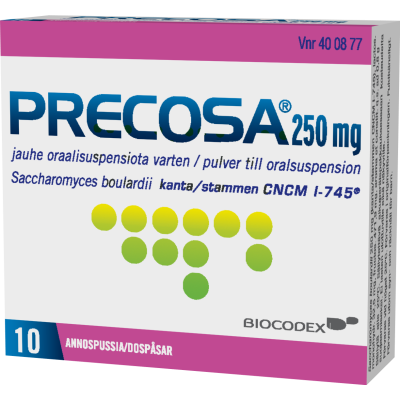 PRECOSA jauhe oraalisuspensiota varten 250 mg 10 kpl