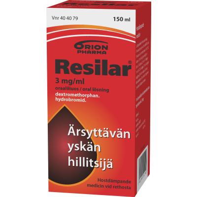 RESILAR oraaliliuos 3 mg/ml 150 ml
