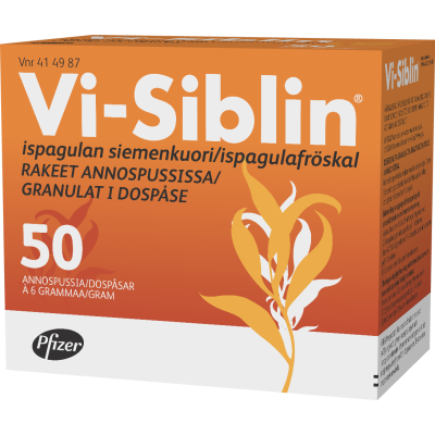VI-SIBLIN rakeet 610 mg/g 50 x 6 g
