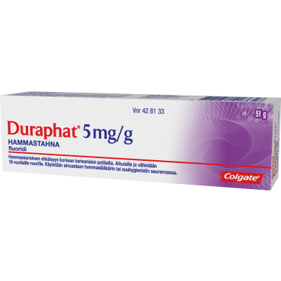 DURAPHAT hammastahna 5 mg/g 51 g