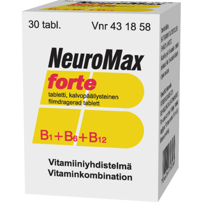 NEUROMAX FORTE tabletti, kalvopäällysteinen 30 kpl