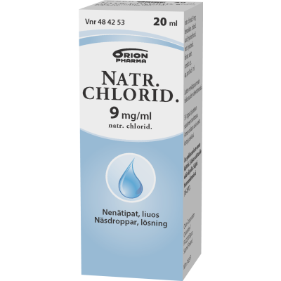 NATR. CHLORID. nenätipat, liuos 9 mg/ml 20 ml