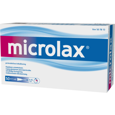 MICROLAX peräruiskeliuos 50 x 5 ml