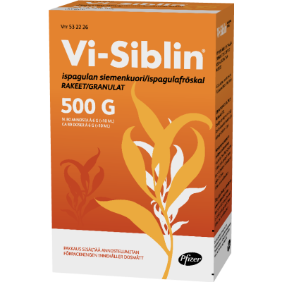 VI-SIBLIN rakeet 610 mg/g 500 g