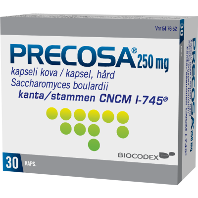 PRECOSA kapseli, kova 250 mg 30 fol