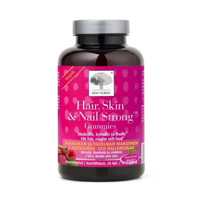 Hair, Skin & Nail Strong Gummies 60 kpl