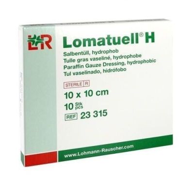LOMATUELL H 10CM X 10CM RASVASIDE 10 KPL