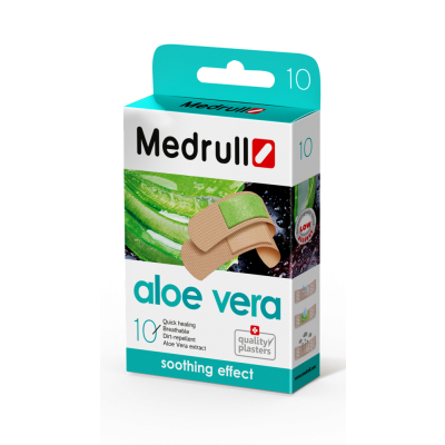 Medrull Aloe Vera antibakteerinenlaastari 10 kpl