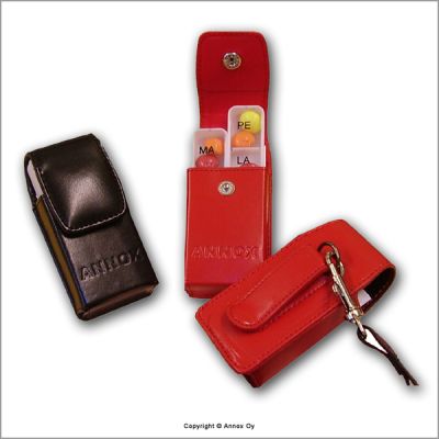 Mini-Annox Plus viikkoannostelija, musta 1 kpl