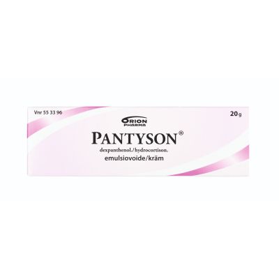 PANTYSON emulsiovoide 10/20 mg/g 100 g
