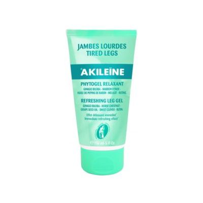 Akileine Refreshing Leg Gel geeli turvonneille jaloille 150 ml