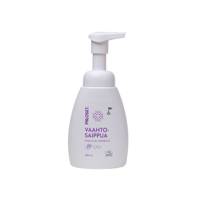 Piiloset vaahtosaippua 250 ml