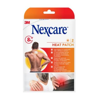 Nexcare lämpötyyny 9,5 cm x 13 cm pakkaus 2 kpl