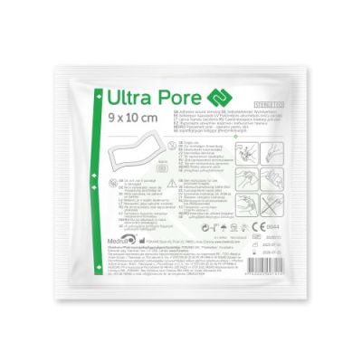 Medrull Ultra Pore kiinnittyvä sidos 9x10cm 1 kpl