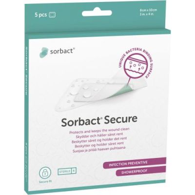 Sorbact Secure 8 cm x 10 cm (98148) 5 kpl