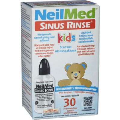Sinus Rinse Kids aloituspakkaus 30 kpl