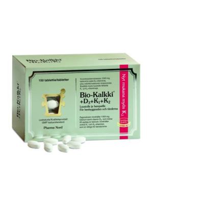 Bio-Kalkki+D3+K1+K2 150 tabl