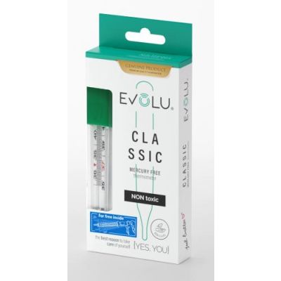 Evolu Classic elohopeaton kuumemittari 1 kpl