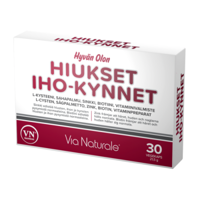 Hyvän olon hiukset-iho-kynnet 30 vegekaps