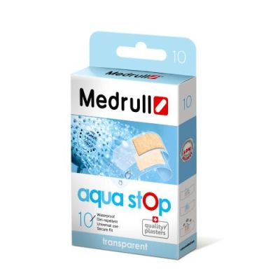 Medrull Aqua Stop laastari 6 kpl 19x72 mm, 4 kpl 25x72 mm 10 kpl