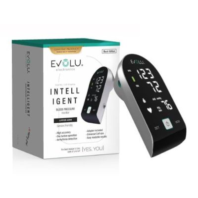 Evolu Intelligent verenpainemittari Black Edition 1 kpl
