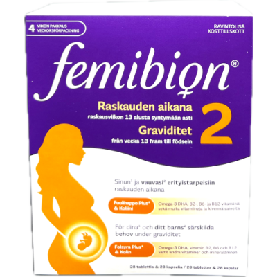 Femibion 2 28 tablettia + 28 kapselia 1 kpl
