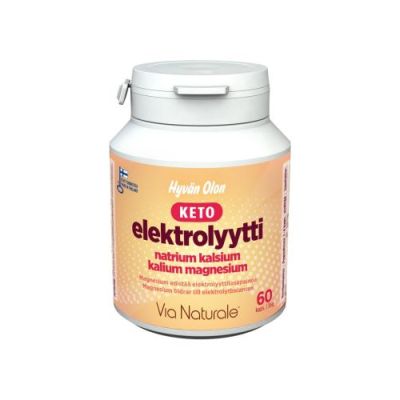 HYVÄN OLON KETO ELEKTROLYYTTI PURKKI 60 KAPS