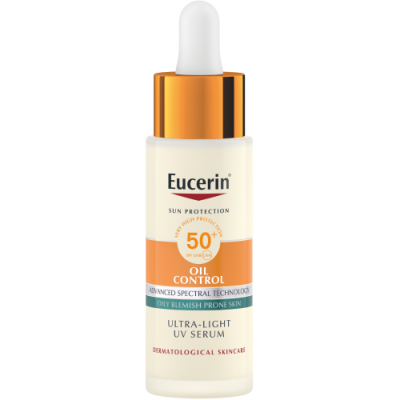 Eucerin Sun Oil Control Ultra Light UV Serum SPF50+ 30 ml