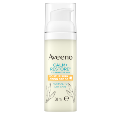 Aveeno Calm Restore Moisturising Lotion SPF50 kosteusvoide 50 ml