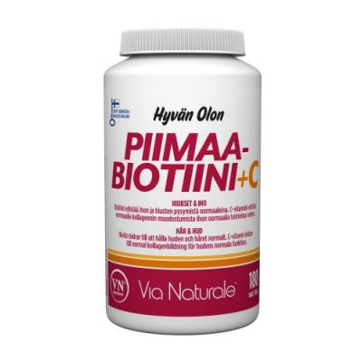 Hyvän Olon Piimaa Biotiini + C-vitamiini tabletti 180 kpl