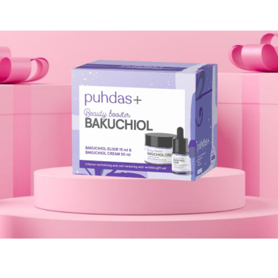 Puhdas+ Bakuchiol cream & serum 50 ml + 15 ml
