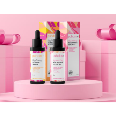 Puhdas+ Nicinamide 5% & Vitamin C Serum 30 ml + 30 ml