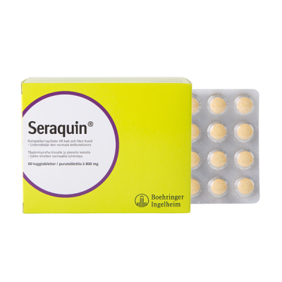Seraquin 2g vet tabl koiralle 60 kpl