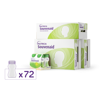 Souvenaid mansikka 72x125ml 