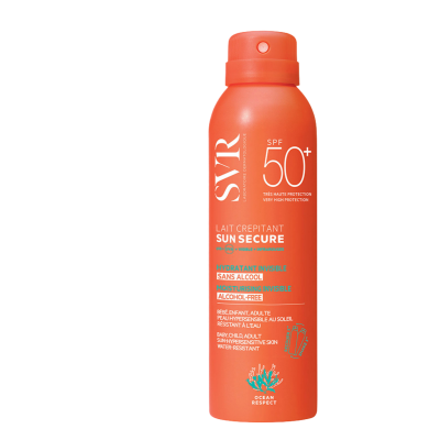 SVR Sun Secure Lait Crepitant SPF50+ rätisevä voide, lapset 200 ml