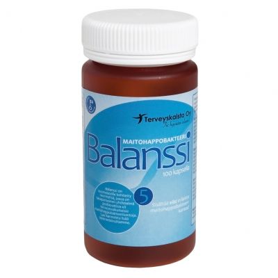 Terveyskaistan Balanssi maitohappobakteeri 100 kaps