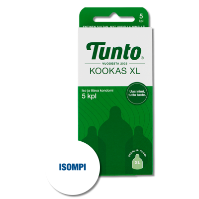 Tunto kookas xl kondomi RFSU 5 kpl