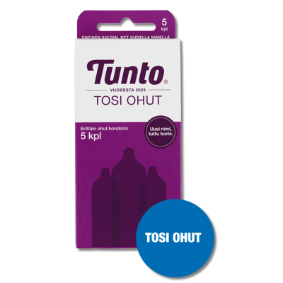 Tunto tosi ohut kondomi RFSU 5 kpl