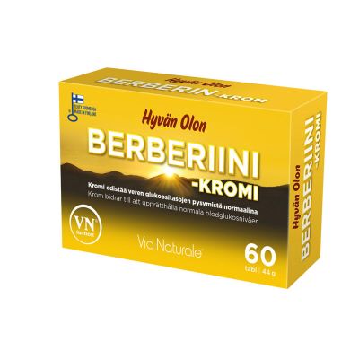 HYVÄN OLON BERBERIINI+KROMI 60 TABL