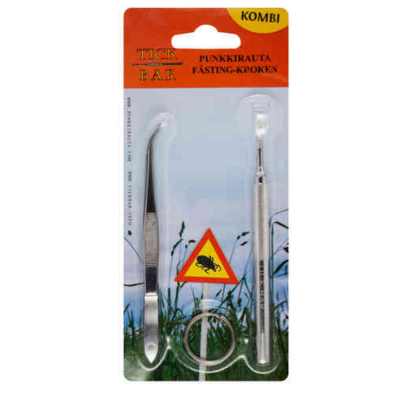 Punkkirauta Tick Bar Kombi 1 kpl