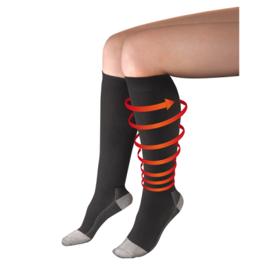 URIEL Lentosukka, Antibakt. 43-46 [397] Hopeakuitu 1 pari