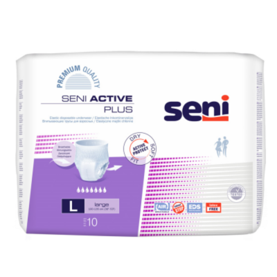 Seni Active Plus housuvaippa L 10 kpl