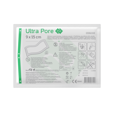Medrull Ultra Pore kiinnittyvä sidos 9x15cm 1 kpl
